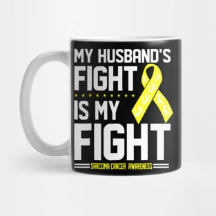 My Husband Sarcoma Cancer Awareness Mug